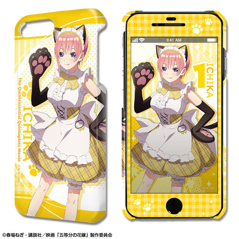 『映画 五等分の花嫁』デザジャケット iPhone 8 Plus/7 Plus/6 Plus/6s Plus ケース&保護シート デザイン01 (中野一花)【描き下ろし】